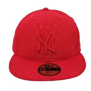 New Era New York Yankees Monogram Fitted Hat 7 1\4